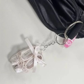 Resim Silver1 Zarif Anti-Kayıp Araba Anahtarlık Okul Çantası Çekicilik Bebek Yaratıcı Erkek ve Kadın Çift Yıldız Ayı Anahtarlık (Yurt Dışından) 