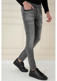 Resim Efor Denim Pnt 125 Gri Jean Pantolon Gri 