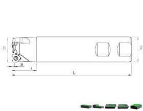 Resim High Feed Saplı Taramalar - DJT HST WOM. 04T2 