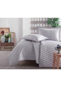 Resim Clasy Pedra Yatak Örtüsü Takımı Tek Kişilik V2 Gri 