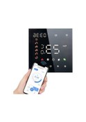 Resim Ulzyvf Yerden Wifi Ve Uyumlu Tuya Termostat Su Ses Programlanabilir, Kontrollü, Isıtma Isıtma Akıllı - Sn 