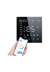 Resim Ulzyvf Yerden Wifi Ve Uyumlu Tuya Termostat Su Ses Programlanabilir, Kontrollü, Isıtma Isıtma Akıllı - Sn 