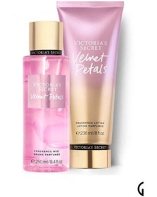 Resim Victoria's Secret Velvet Petals New Collection Vücut Spreyi,vücut Losyonu 2 Li Set 