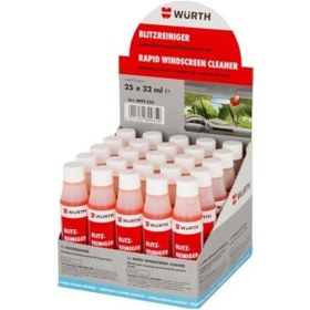 Resim Würth Konsantre Cam Temizleme Sabunu 32 Ml 10 Adet 