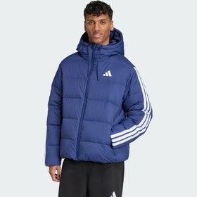 Resim Adidas Essentials Climawarm 3-Stripes Puffer Erkek Mont JX7799 (JX7799) 