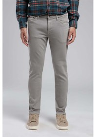 Resim Jagger Normal Bel Dar Kesim Düz Paça Taş Erkek Pantolon-21139 Taş 