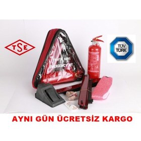 Resim Full Trafik Seti Tüvtürk Onaylı Yönetmeliğe ve Muayeneye Uygun N11.151 