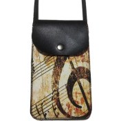 Resim Cemmys Kadın Çapraz Desenli Omuz Askılı Telefon Çantası Kılıfı 