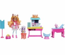 Resim Enchantimals Klinik Oyun Seti Şehirde Gezinti HLH22 