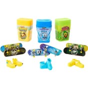 Resim HTP10 Hot Wheels Skate Ikili Parmak Kaykay Kutusu (Aromalı Sakız Kutusu Temalı) 1 Adet Stokta Olan Gönderilir 