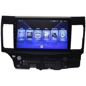 Resim Mitsubishi Lancer 2010/2017 10 İnç 6-64 Pro Model Qled Ekran 9" 
