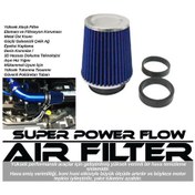 Resim Oto Filtre Açık Hava Kapalı Performans Filtresi Aparatlı Mavi Osn-0859 