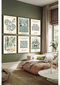 Resim Artavessa 6 Parça Çerçeve Görünümlü Mdf Tablo Seti - ARTSYCLLCT10 