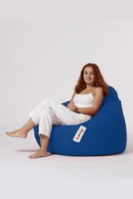 Resim earmut Premium Xxl Armut Koltuk Mavi 