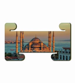 Resim WuW Sultanahmet Camii Mdf Yatay Ve Dikey Baskılı Tablet Standı 