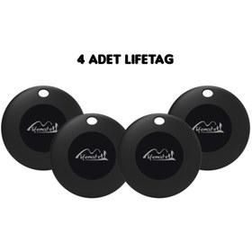Resim Hzl 4lü Life Tag GPS Takip Cihazı Apple Find My Uyumlu 
