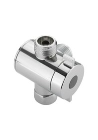 Resim Lichen Bir Giriş Ve İki Çıkışlı Duş Bataryası Üç Yollu Vana 1 Adet 
