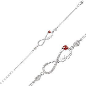 Resim Silver Infinity My Love Ladies Bracelet 