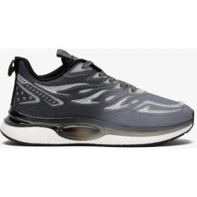 Resim Liger Erkek Günlük Koşu Yürüyüş Spor Ayakkabı SİYAH - FÜME 