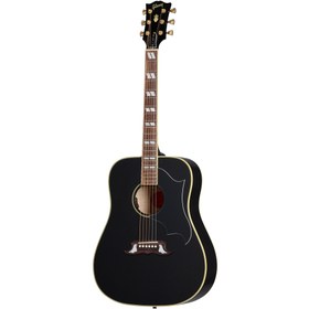 Resim Gibson Elvis Dove Elektro Akustik Gitar (Ebony) 