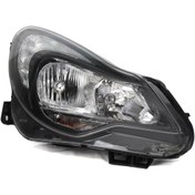 Resim Opel Corsa D Makyajlı Kasa Ön Sağ Far Füme Valeo 1216833-45287 