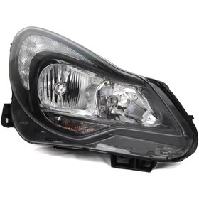 Resim Opel Corsa D Makyajlı Kasa Ön Sağ Far Füme Valeo 1216833-45287 