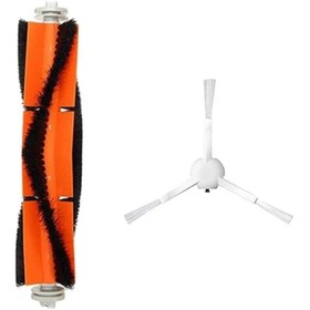Resim Roborge Xiaomi Vacuum Mop 1c (STYTJ01ZHM) Robot Süpürge Ana Fırça Yan Fırça 