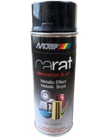 Resim Carat Metalik Siyah Sprey Boya 95823 