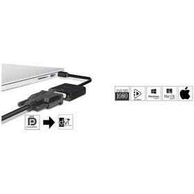 Resim Sunline 170623 Mini Displayport Dvi Dönüştürücü 