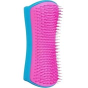 Resim Tangle Teezer Pet Deshedding Small Blue Uzun Tüylü Köpek Bakım Fırçası Pembe-Mavi 