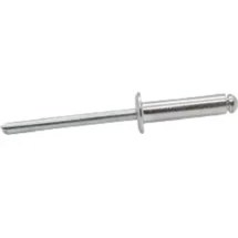 Resim BRATİ HAND TOOLS 4X12 Pop Perçin Alüminyum Pop Perçin 100 Adet 