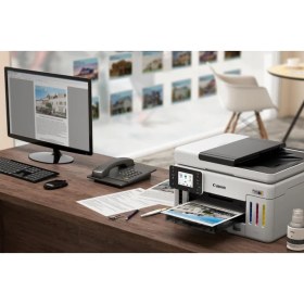 Resim Canon Maxıfy Gx6140, Renkli, Mürekkep Mega Tanklı, Yazıcı, Tarayıcı, Wifi, Lan, Duplex, Orijinal Mür 