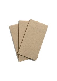 Resim Çift Kat Kraft Garson Katlama Peçete 1/8 24x24 Cm Açık Hali 2400 Adet 