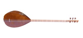 Resim Uzun Sap Maun Bağlama Saz YASL-111 