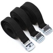 Resim Fortunelane 2,5 Cm X 6 M Siyah Emniyet Kayışı - Maks. 250 Kg Yük, 