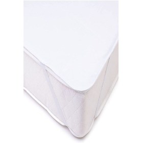 Resim Divanev Pamuk Alez 200x200 Cm Sıvı Geçirmez Alez Dört Köşesinden Lastikli Beyaz 