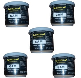 Resim Solon 5 Adet Çok Amaçlı Ahşap Parke Masa Sehpa Çizik Çok Amaçlı Tamir Dolgu Macunu Çam 240 gr 