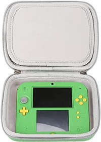 Resim FBLFOBELI Nintendo 2DS Legend of Zelda Ocarina of Time 3D için Sert Seyahat Saklama Kılıfı 6 adet Oyun Kartı Tutuculu (Sadece Kılıf) 