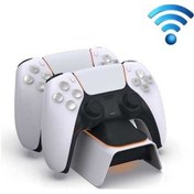 Resim Flybuy Şarj Şarj Saplı Ps5 Kişilik Kablosuz İçin Hızlı Dobe Cihazı Çift Wh 
