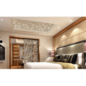 Resim Liar Ahşap Seperatör (Paravan) - KSP-196 - (18 mm) - (69 cm x 139 cm) - (Ham) 