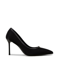 Resim Deery Kadın Siyah Özel Doku Stiletto - V0t30zsyhm01 siyah 