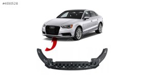 Resim Audi Q4 E-TRON 2021 Sonrası Ön Tampon Alt Spoyler 