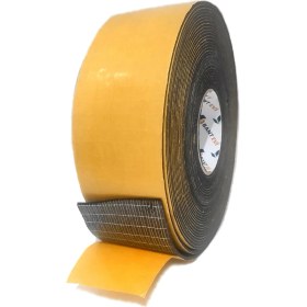 Resim Bant Evi Araç Oto Ses Isı Yalıtım 5CMX15METRE 3mm Yapışkanlı Kauçuk Izolasyon Malzemesi Yalıtım Bandı 50MM 