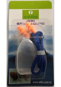 Resim Vello Lüx İpli Silikon Kulak Tıkacı Çok Renkli 