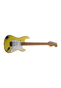 Resim Lea Rlc-100 Ylw Limited Edition Heavy Relic Elektro Gitar Yellow 