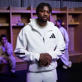 Resim adidas Z.N.E. Erkek Beyaz Günlük Stil Eşofman Üstü JF2443 