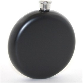 Resim 9037951162755lmr - Larimar Paslanmaz Çelik Yuvarlak 8 Oz Tekli Matara Siyah Renk 