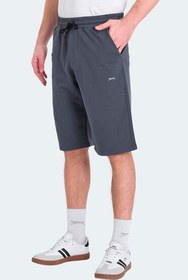 Resim Slazenger KALEV Erkek Cepli Kapri Koyu Gri Şort 
