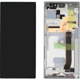 Resim Te Samsung Uyumlu Note 20 Ultra N985 Uyumlu Çıtalı Lcd Ekran Servis Yeşil 