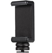 Resim Dofolink Akıllı Telefon Tutucu 5.5-8.5cm + Metal Soğuk Ayak Bağlantı Adaptörü - Fotoğraf Çekimi İçin Uyumlu Led Işık Ve Diğer Aletlere 